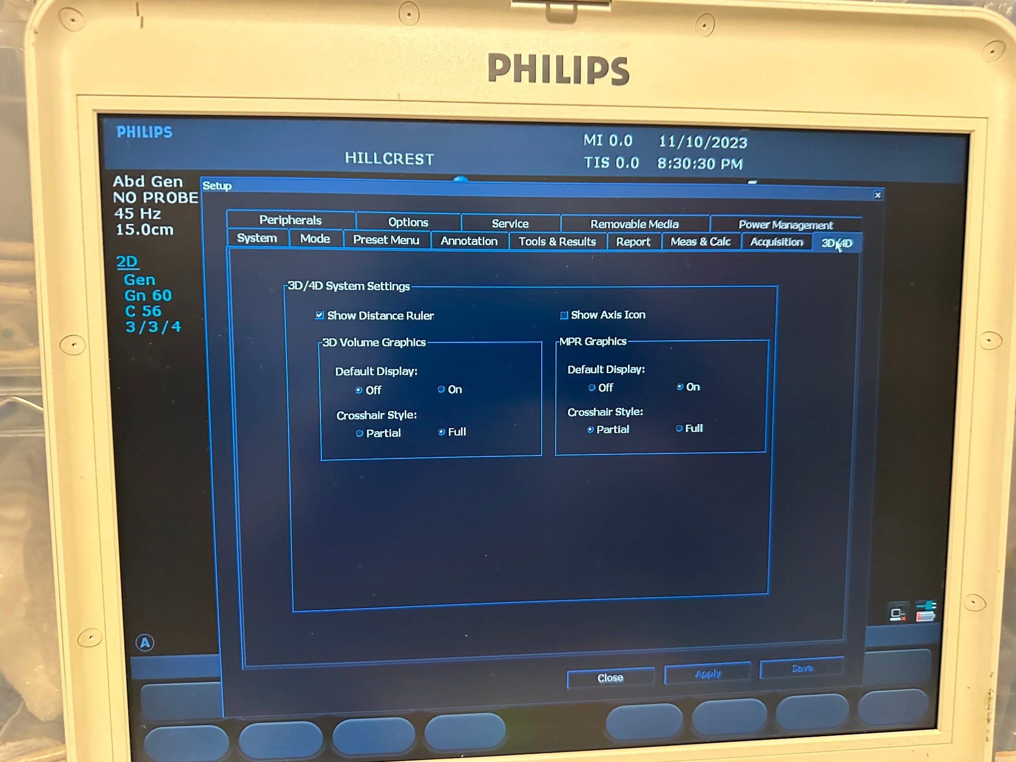 Philips CX50 Portable Ultrasound Scanner Machine 2009 Revision - 3.1.1 DIAGNOSTIC ULTRASOUND MACHINES FOR SALE