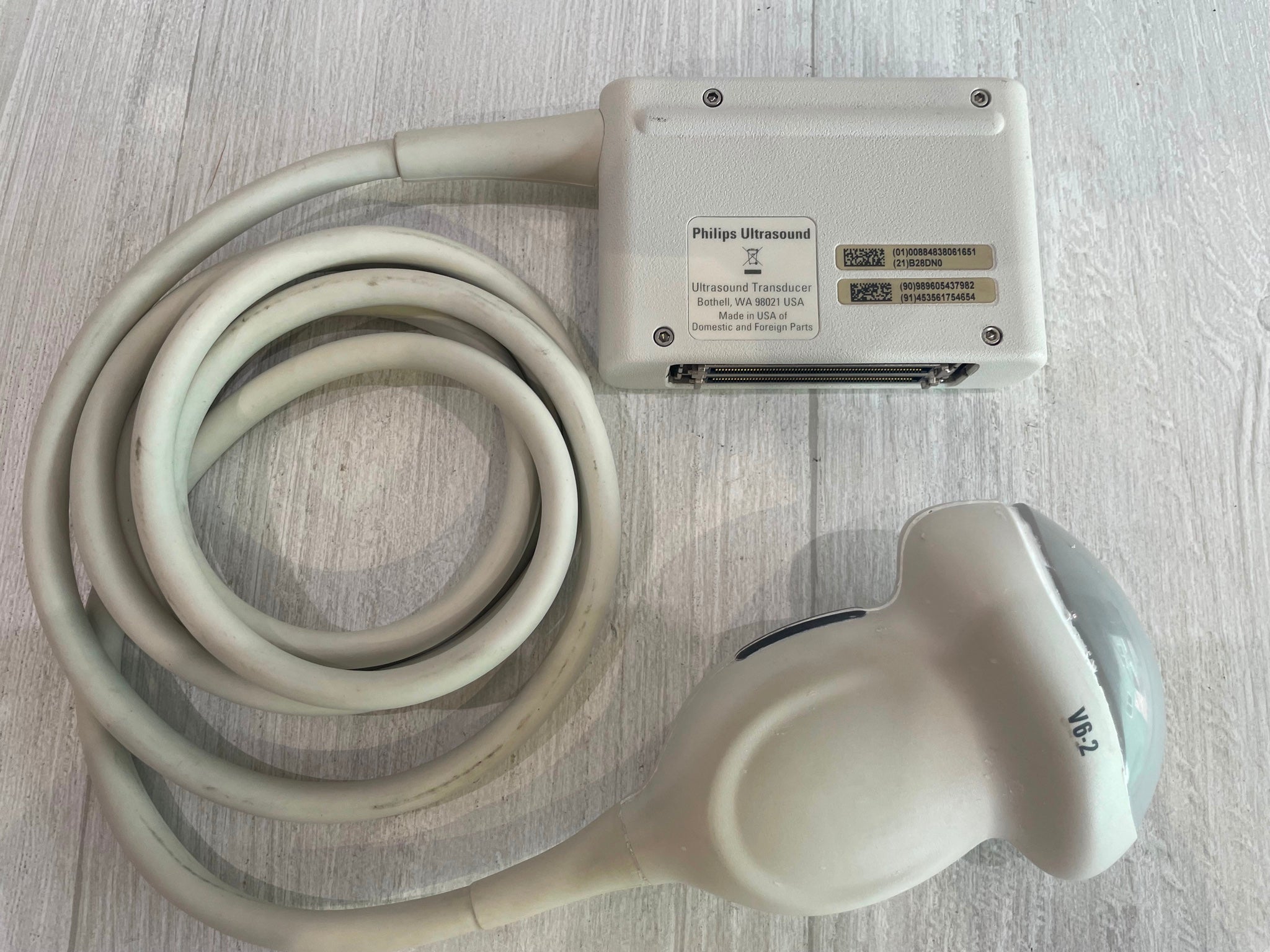 Philips V6-2 Compact Ultrasound Probe Transducer DIAGNOSTIC ULTRASOUND MACHINES FOR SALE