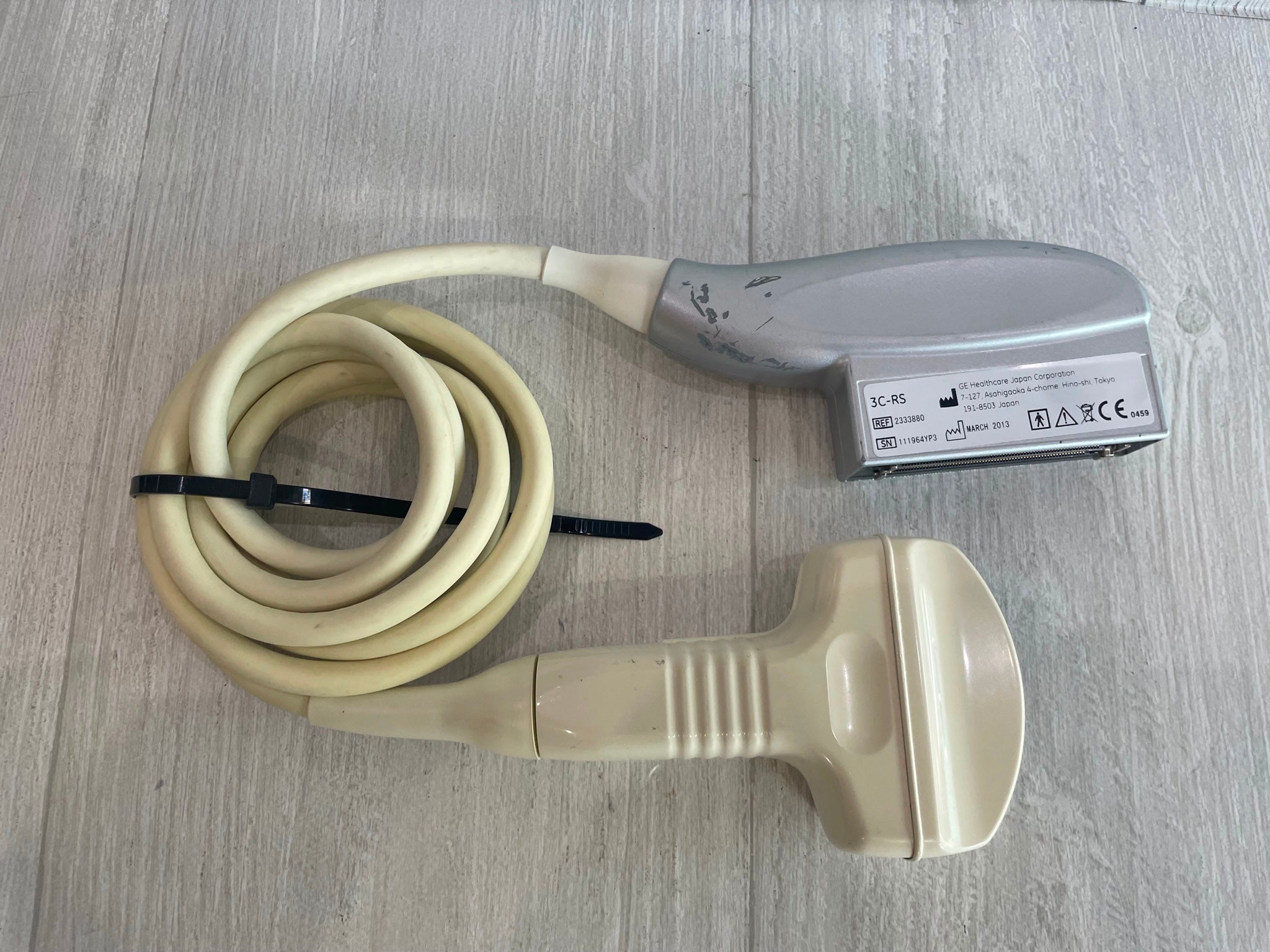 GE 3C-RS Compact Ultrasound Probe Transducer 2013 DIAGNOSTIC ULTRASOUND MACHINES FOR SALE