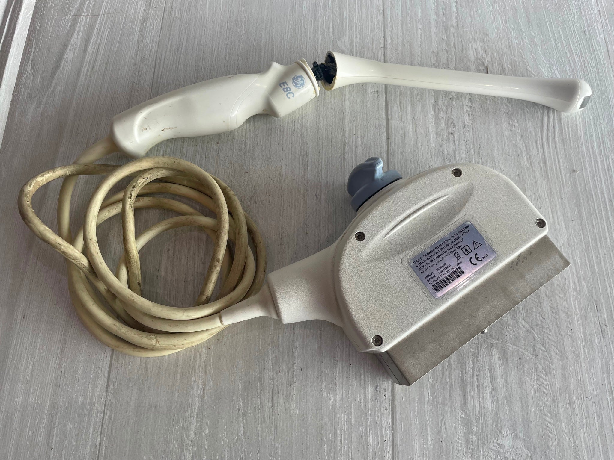 GE E8C-RS Ultrasound Probe Transducer 2008 DIAGNOSTIC ULTRASOUND MACHINES FOR SALE