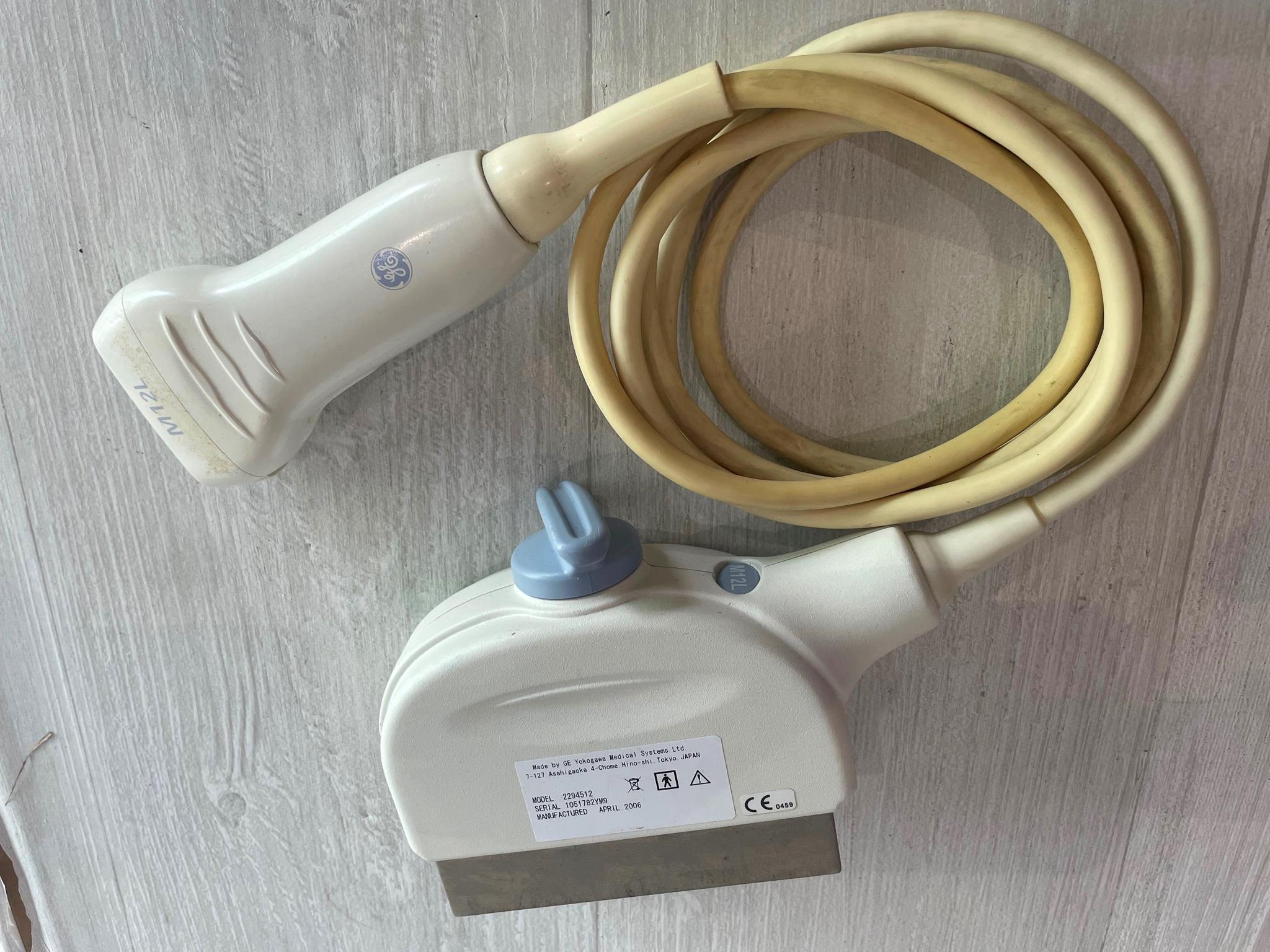 GE M12L Ultrasound Probe Transducer 2002 DIAGNOSTIC ULTRASOUND MACHINES FOR SALE