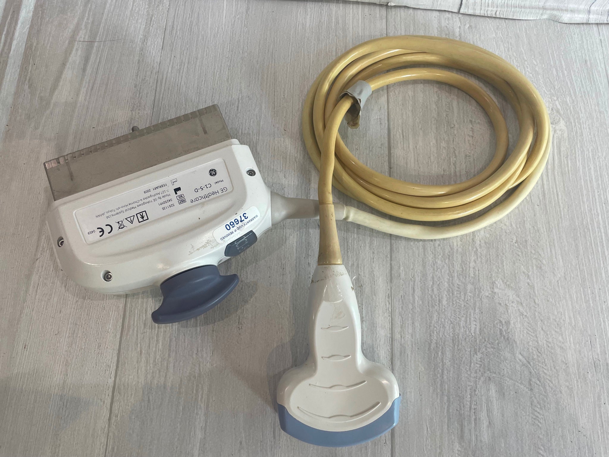 GE C1-5-D Ultrasound Probe Transducer 2009 DIAGNOSTIC ULTRASOUND MACHINES FOR SALE