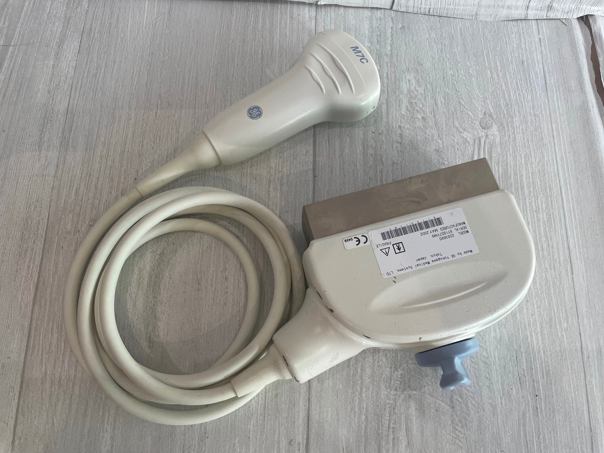 GE M7C Ultrasound Probe Transducer 2002 DIAGNOSTIC ULTRASOUND MACHINES FOR SALE