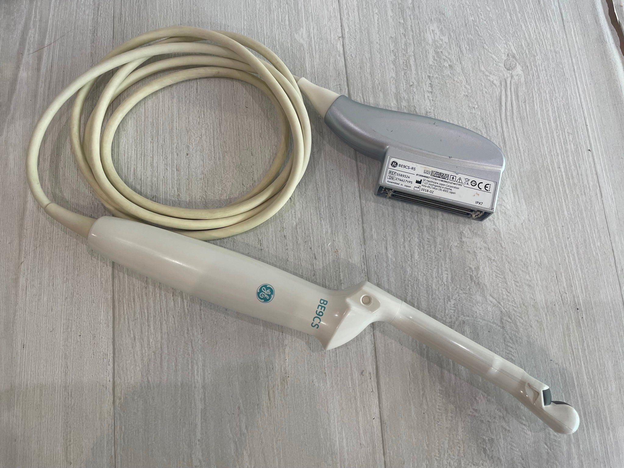 GE BE9CS-RS Compact Ultrasound Probe Transducer 2018 DIAGNOSTIC ULTRASOUND MACHINES FOR SALE