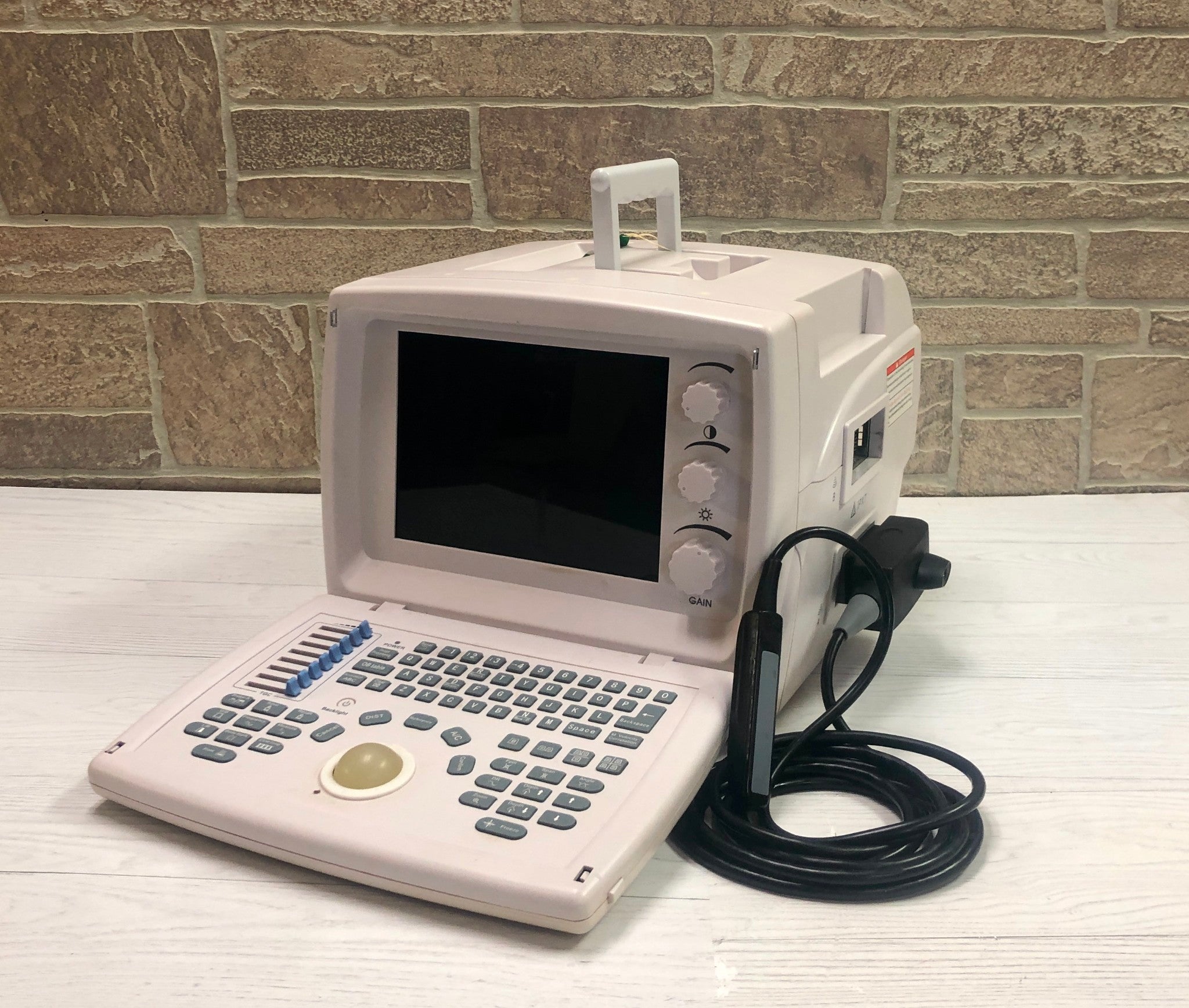 Veterinary  Ultrasound Scanner Machine with one Probe, WED-9618V DIAGNOSTIC ULTRASOUND MACHINES FOR SALE