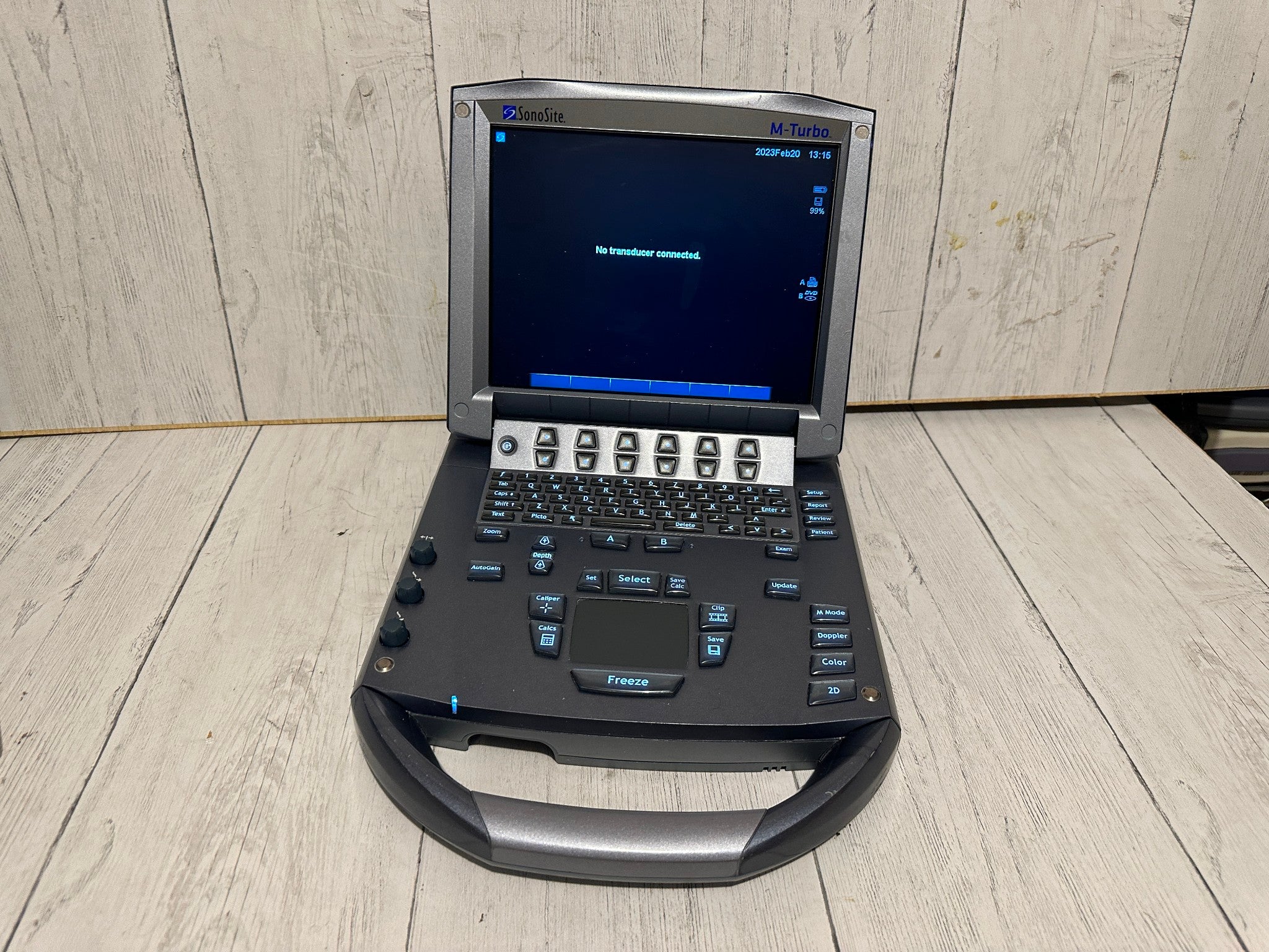 SonoSite M-Turbo Portable Ultrasound  2010 with Mini Dock Station DIAGNOSTIC ULTRASOUND MACHINES FOR SALE