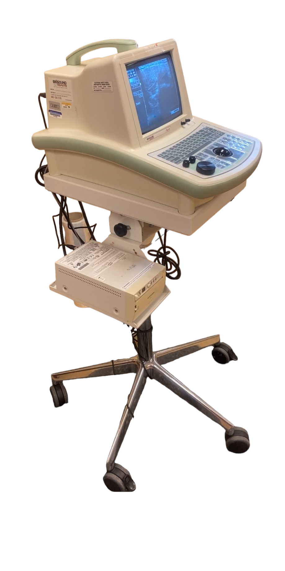 BIOSOUND ESAOTE AQUILA ULTRASOUND MACHINE WITH 1 PROBE L40 DIAGNOSTIC ULTRASOUND MACHINES FOR SALE