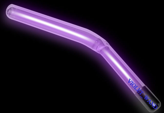 VIOLET WAND ELECTRODE 7/16'' RECTAL LARGE ELECTRODE VLT COLOR Attachment Probe DIAGNOSTIC ULTRASOUND MACHINES FOR SALE