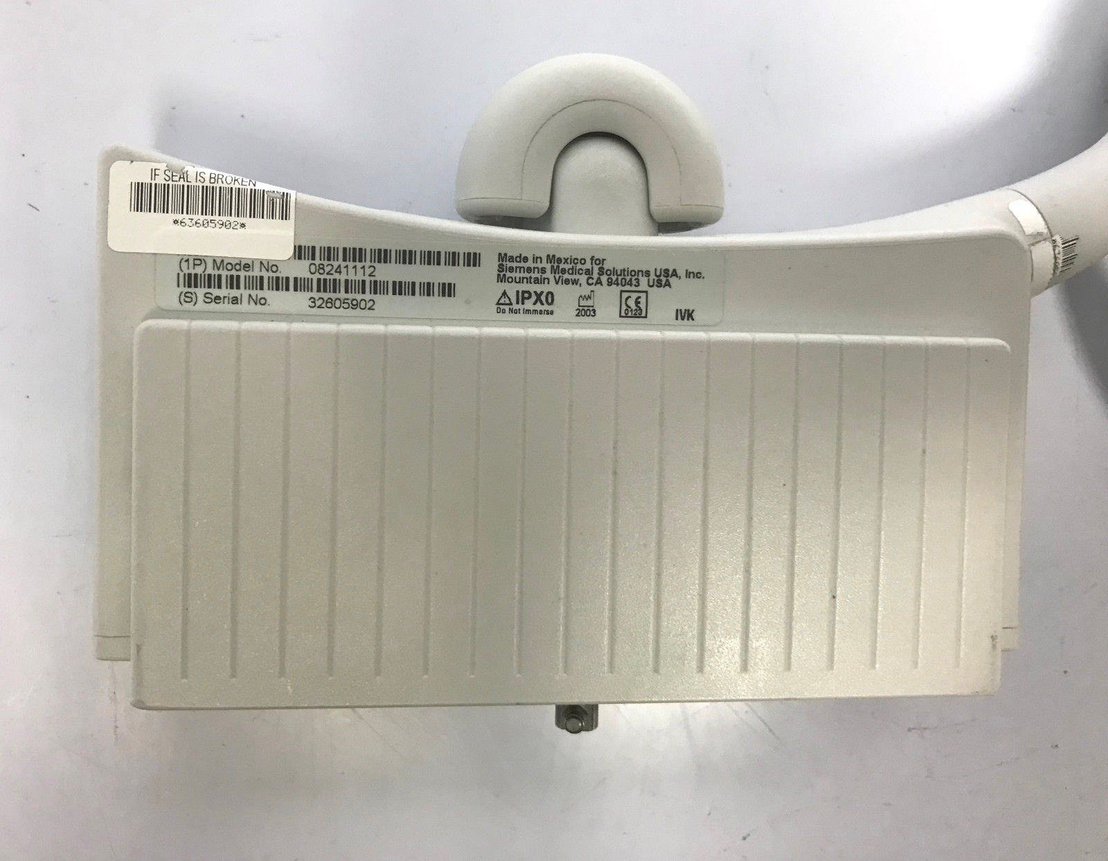 Acuson Siemens 6L3 Ultrasound Transducer Probe 08241112 Sequoia DIAGNOSTIC ULTRASOUND MACHINES FOR SALE