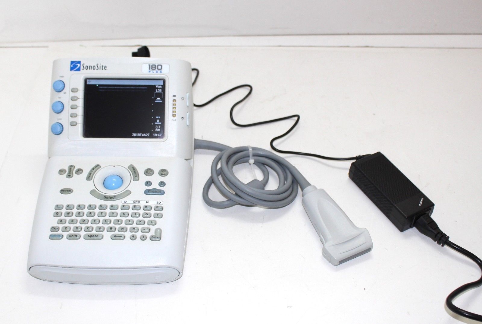 Sonosite 180 Plus Ultrasound with L38 10-5 Mhz probe DIAGNOSTIC ULTRASOUND MACHINES FOR SALE