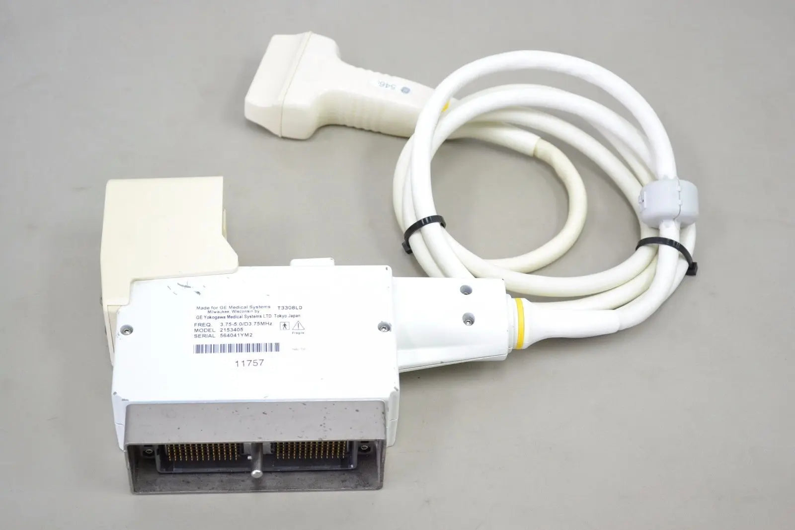 GE 546L Linear Array Ultrasound Transducer W/ Hook Logiq 700 (11757 B32) DIAGNOSTIC ULTRASOUND MACHINES FOR SALE