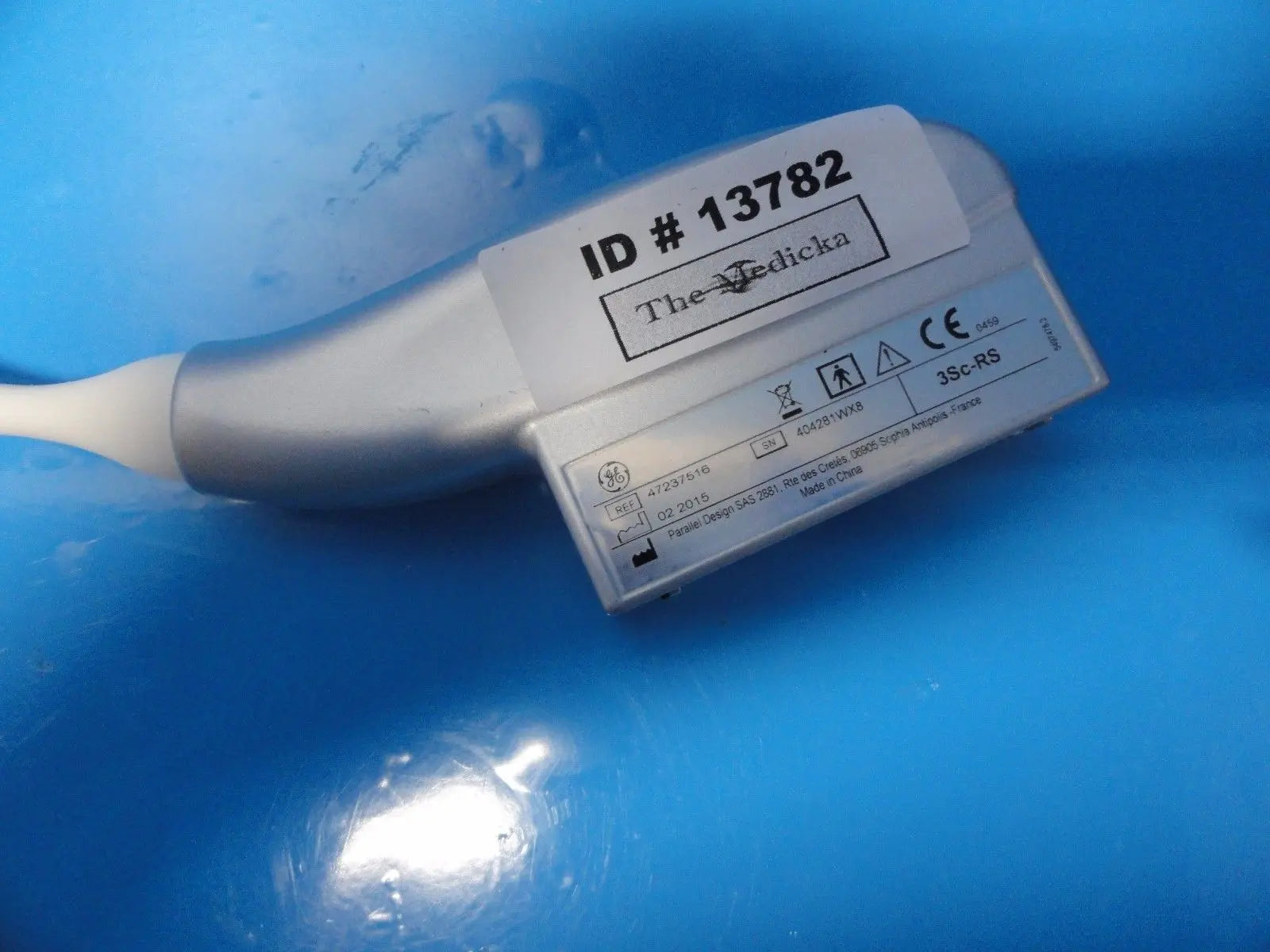 2015 GE 3Sc-RS Ultrasound Sector Phased Array Transducer P/N 47237516  ~13782 DIAGNOSTIC ULTRASOUND MACHINES FOR SALE