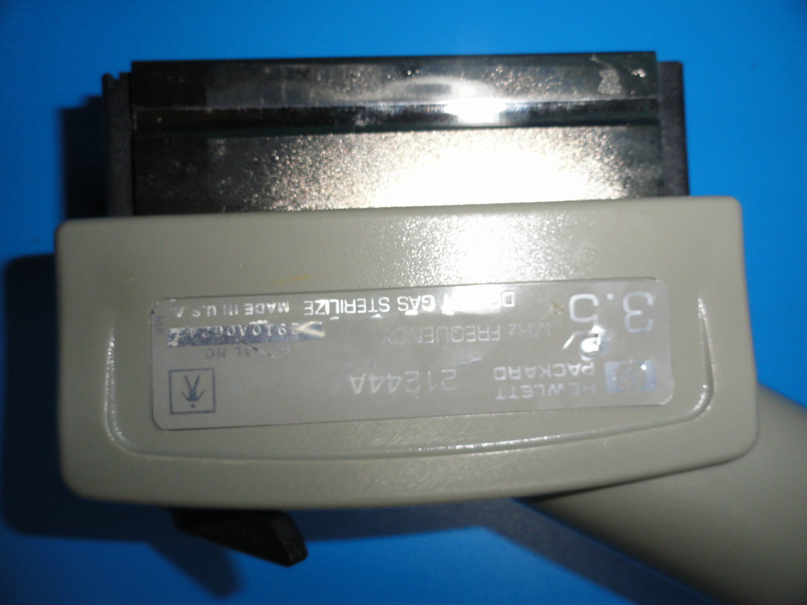 HP 21244A  Phased Array 3.5MH  Sector Probe For HP 1000,1500 & 2000 (3518 &3525) DIAGNOSTIC ULTRASOUND MACHINES FOR SALE