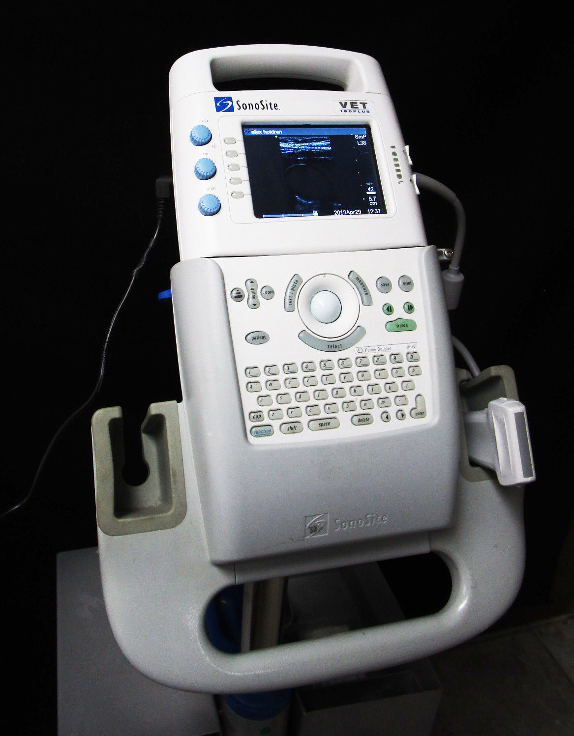 Sonosite 180 Plus VET Portable Ultrasound with L38/10-5 MHz Transducer Probe DIAGNOSTIC ULTRASOUND MACHINES FOR SALE