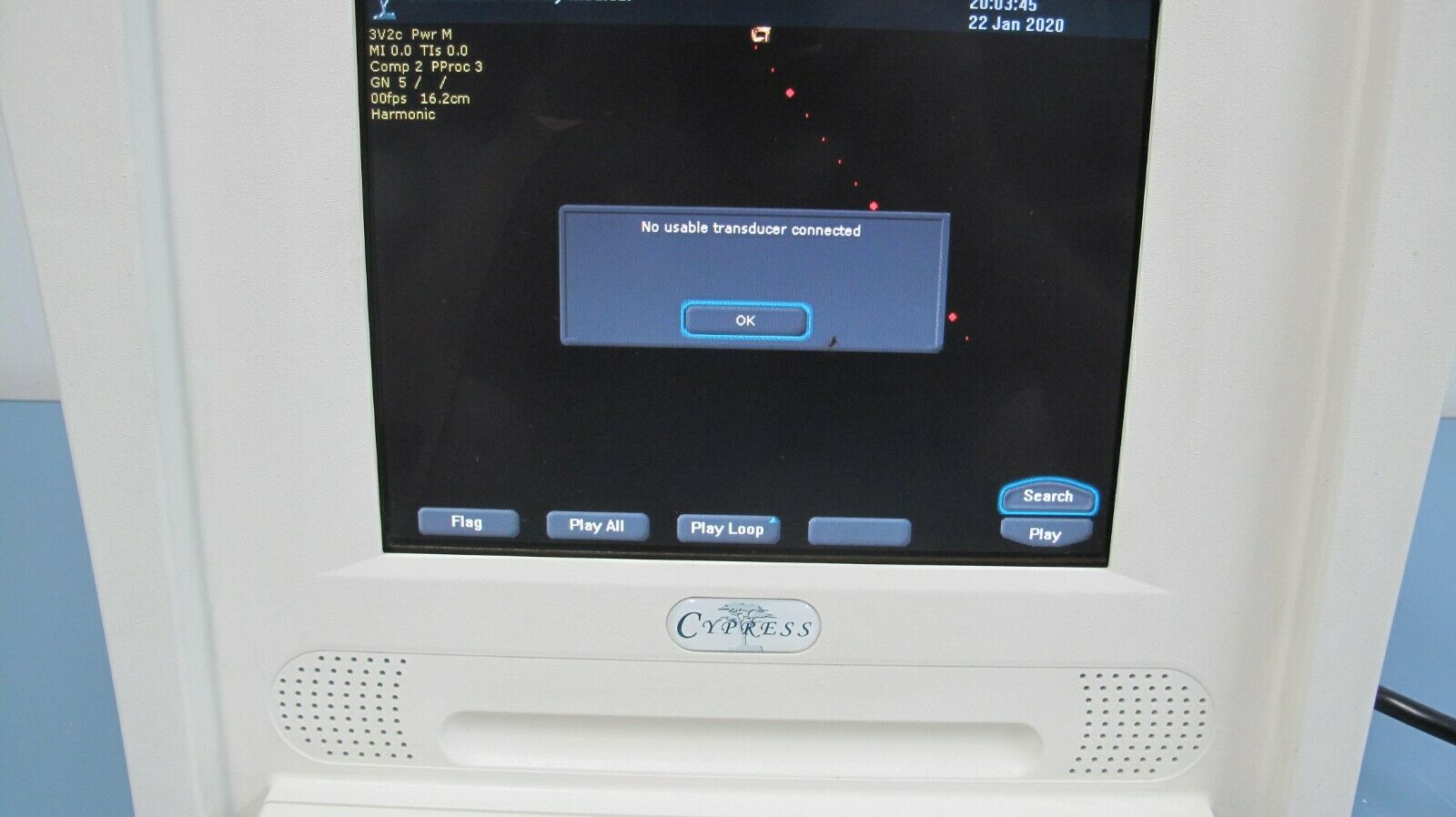 Siemens Acuson Cypress Ultrasound System DIAGNOSTIC ULTRASOUND MACHINES FOR SALE