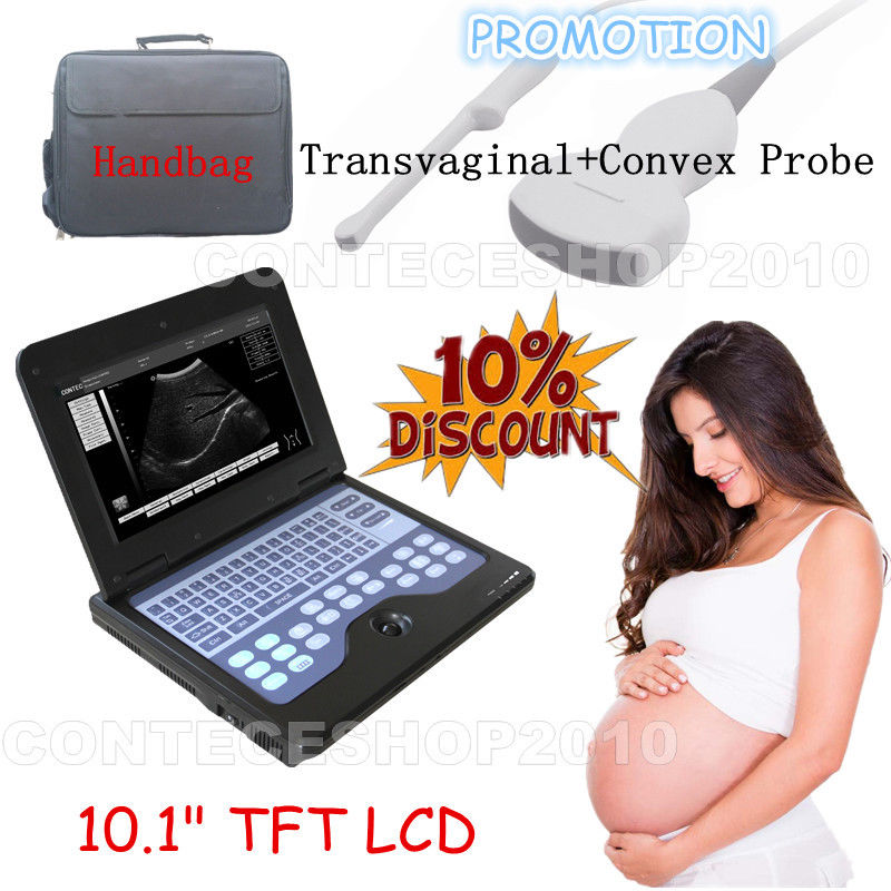 Portable Laptop Machine Digital Ultrasound Scanner, probe, human/vet, USA Fedex DIAGNOSTIC ULTRASOUND MACHINES FOR SALE