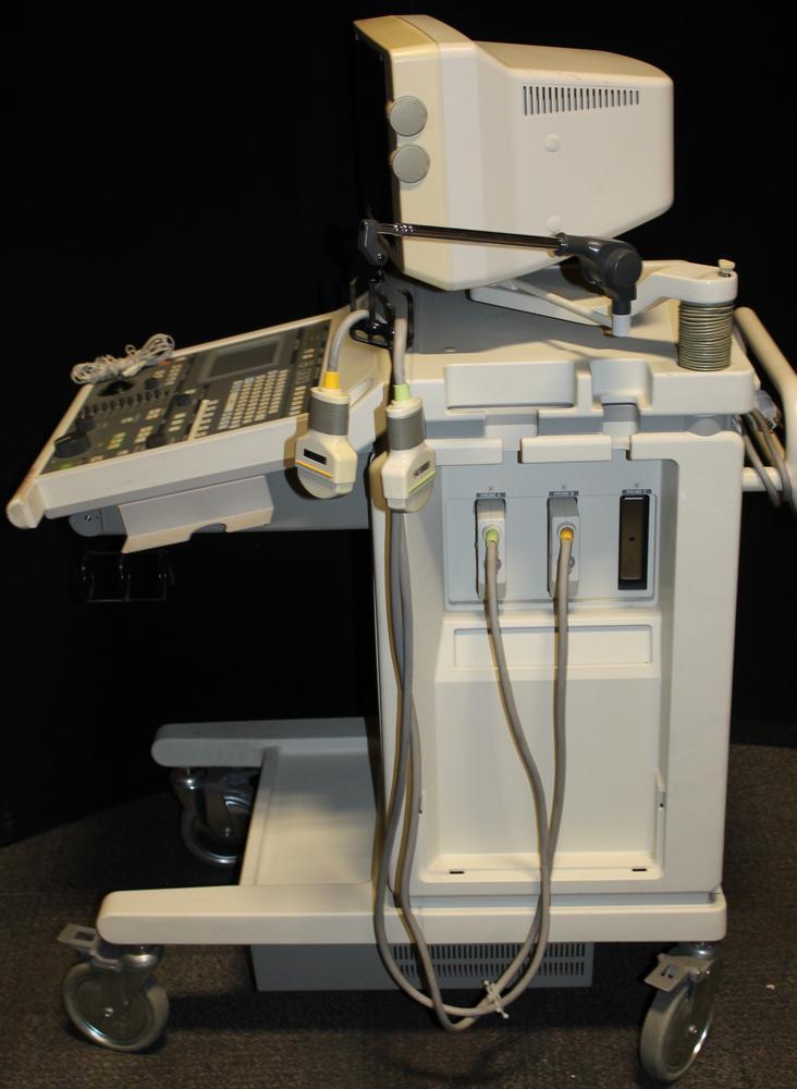 Toshiba Sonolayer SSA-250A Ultrasound Machine PVF-375MT 575MT Probes Ships Free! DIAGNOSTIC ULTRASOUND MACHINES FOR SALE