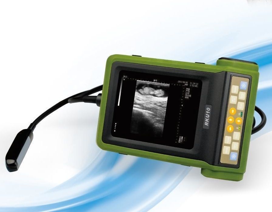 RKU-10 Best Veterinary Handheld Palm Ultrasound Scanner & Rectal Probe-KeeboMed DIAGNOSTIC ULTRASOUND MACHINES FOR SALE