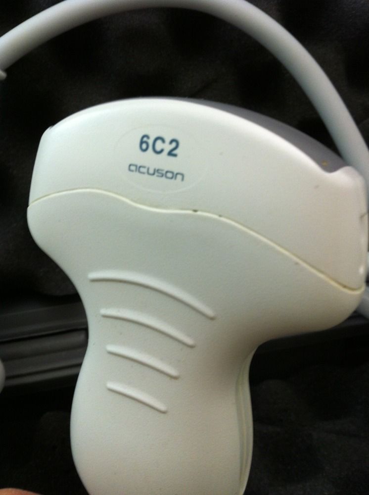 ACUSON 6C2 ULTRASOUND PROBE Sequoia 512 Mfg 2008 Excellent Cond Transducer DIAGNOSTIC ULTRASOUND MACHINES FOR SALE