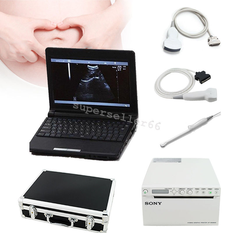 10.1'' Ultrasound Scanner +Convex,Linear,Trans Vaginal,3 Probes+Terminal Printer 190891746344 DIAGNOSTIC ULTRASOUND MACHINES FOR SALE