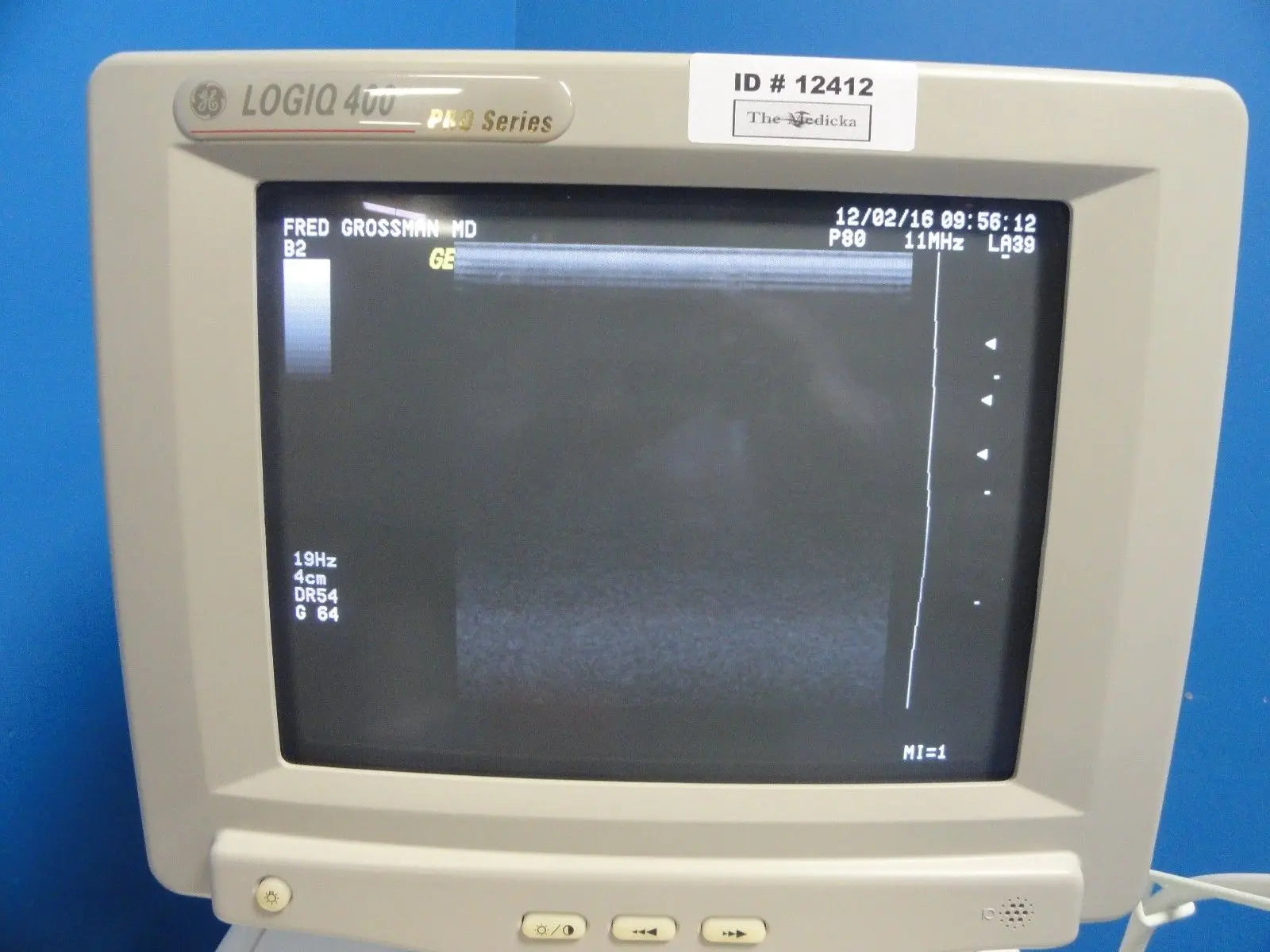 GE Logiq 400 Pro Series Ultrasound W/ C364, C551, LA39  Probes & Printer ~ 12412 DIAGNOSTIC ULTRASOUND MACHINES FOR SALE