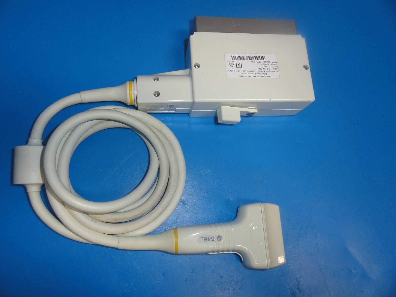 GE 546L P/N 2259132 Vascular Small Parts Linear Array Probe for GE Vivid 3 /6045 DIAGNOSTIC ULTRASOUND MACHINES FOR SALE