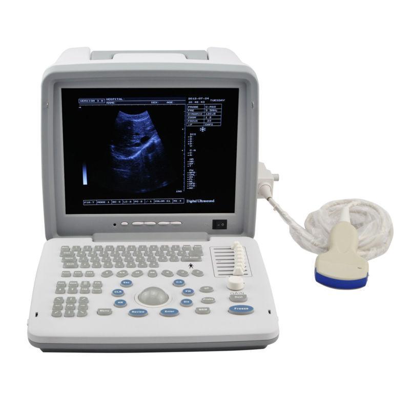 LCD Digital Ultrasound Scanner/Machine Convex Transvaginal Probes +3D Version CE 190891688125 DIAGNOSTIC ULTRASOUND MACHINES FOR SALE