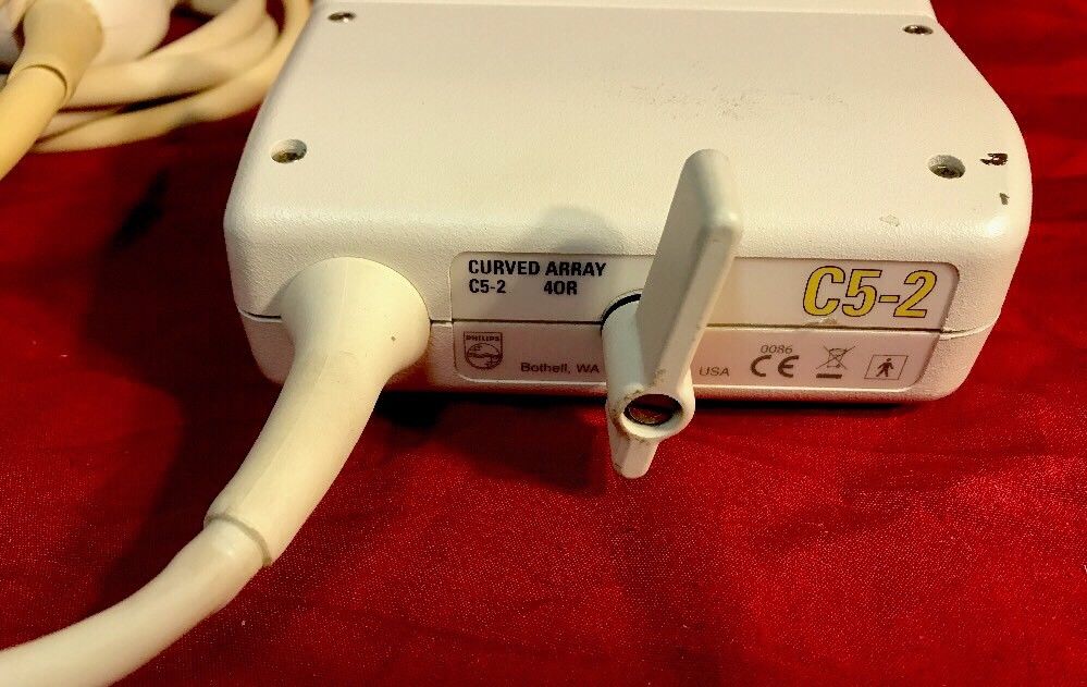 Philips C5-2  4 OR Ultrasound Transducer DIAGNOSTIC ULTRASOUND MACHINES FOR SALE