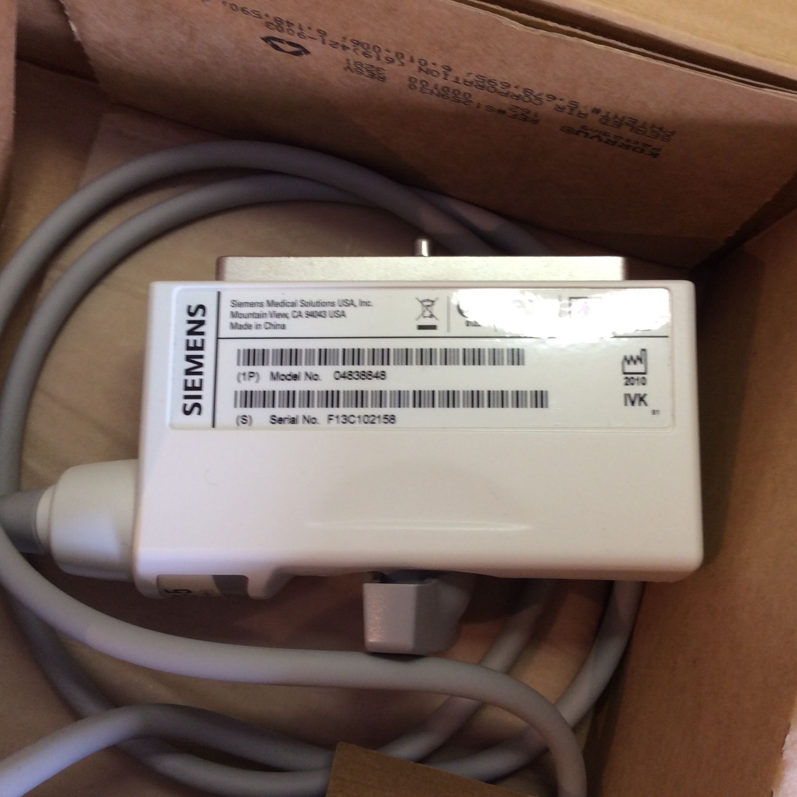 Siemens Antares VF13-5Ultrasound Transducer Probe - 2D Linear 3-7Mhz 0439649 NEW DIAGNOSTIC ULTRASOUND MACHINES FOR SALE