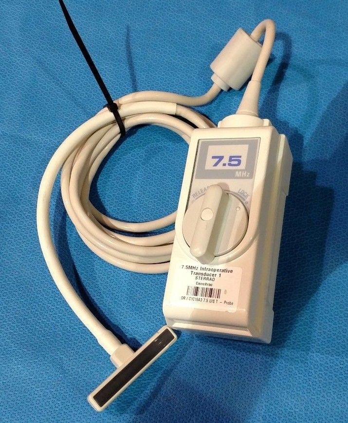 ALOKA 7.5mHz Intraoperative Ultrasound Transducer Probe UST-579T-7.5 DIAGNOSTIC ULTRASOUND MACHINES FOR SALE