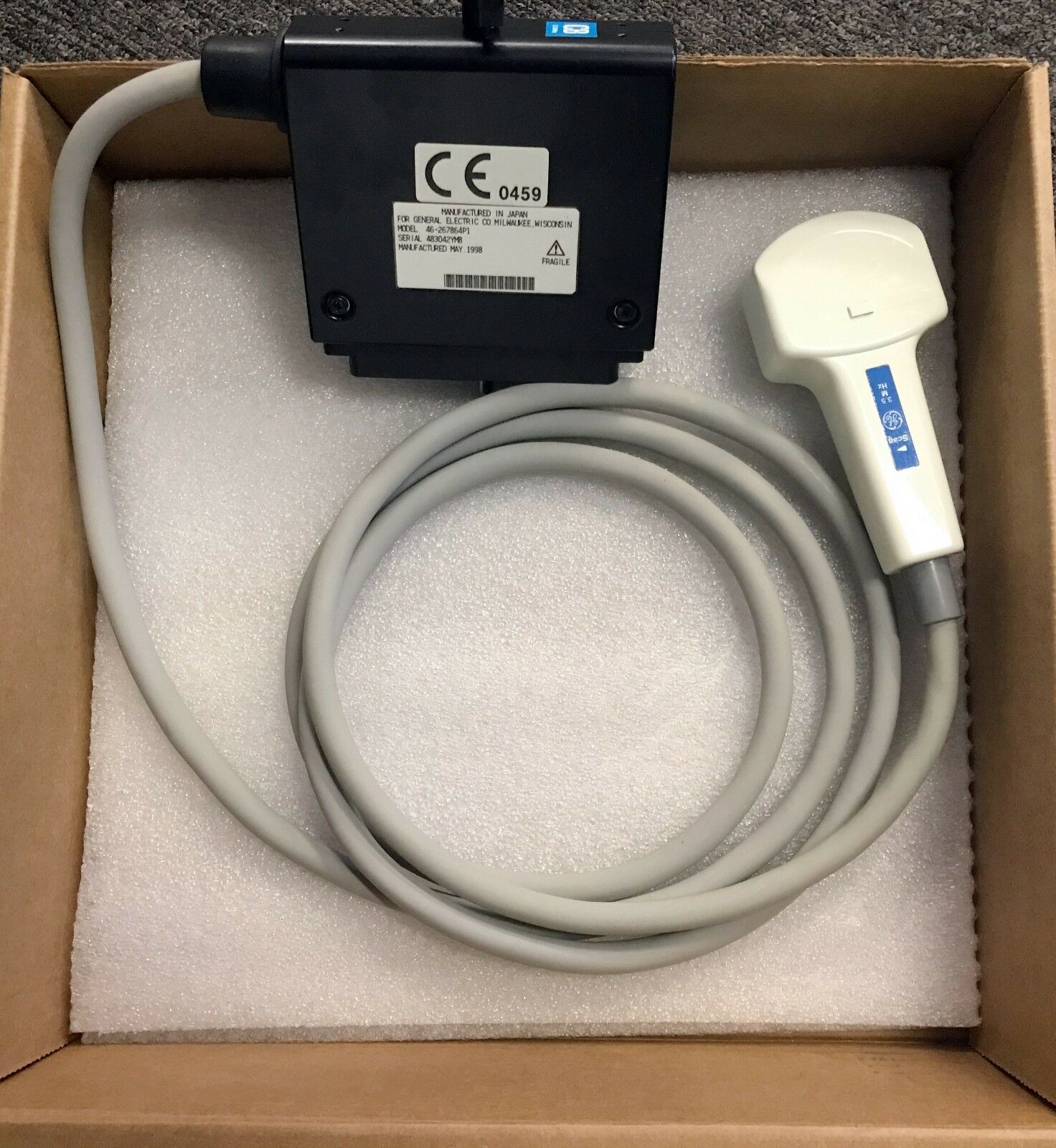 GE 3.5CB Curved Array Ultrasound Transducer Probe DIAGNOSTIC ULTRASOUND MACHINES FOR SALE