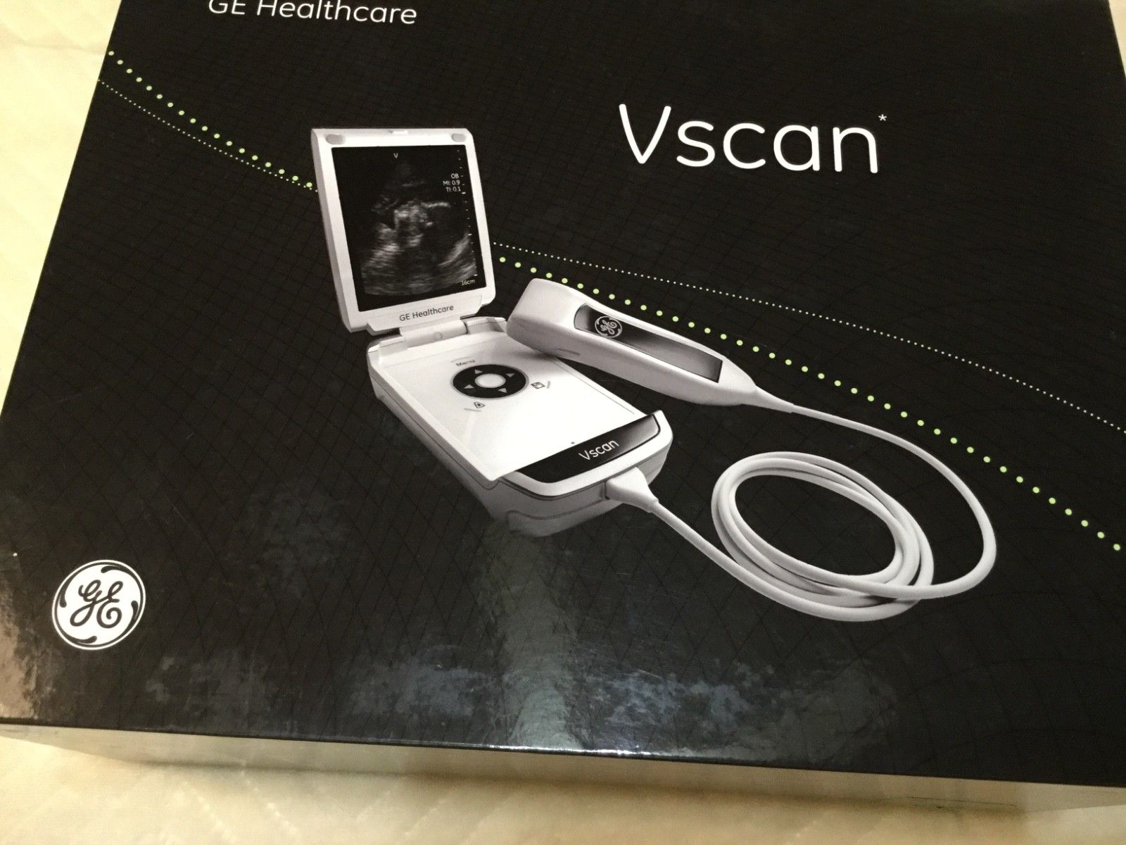 GE Vscan Ultrasound System Vscan Version 1.2 (1 EA) (GE Healthcare H45571CC) DIAGNOSTIC ULTRASOUND MACHINES FOR SALE