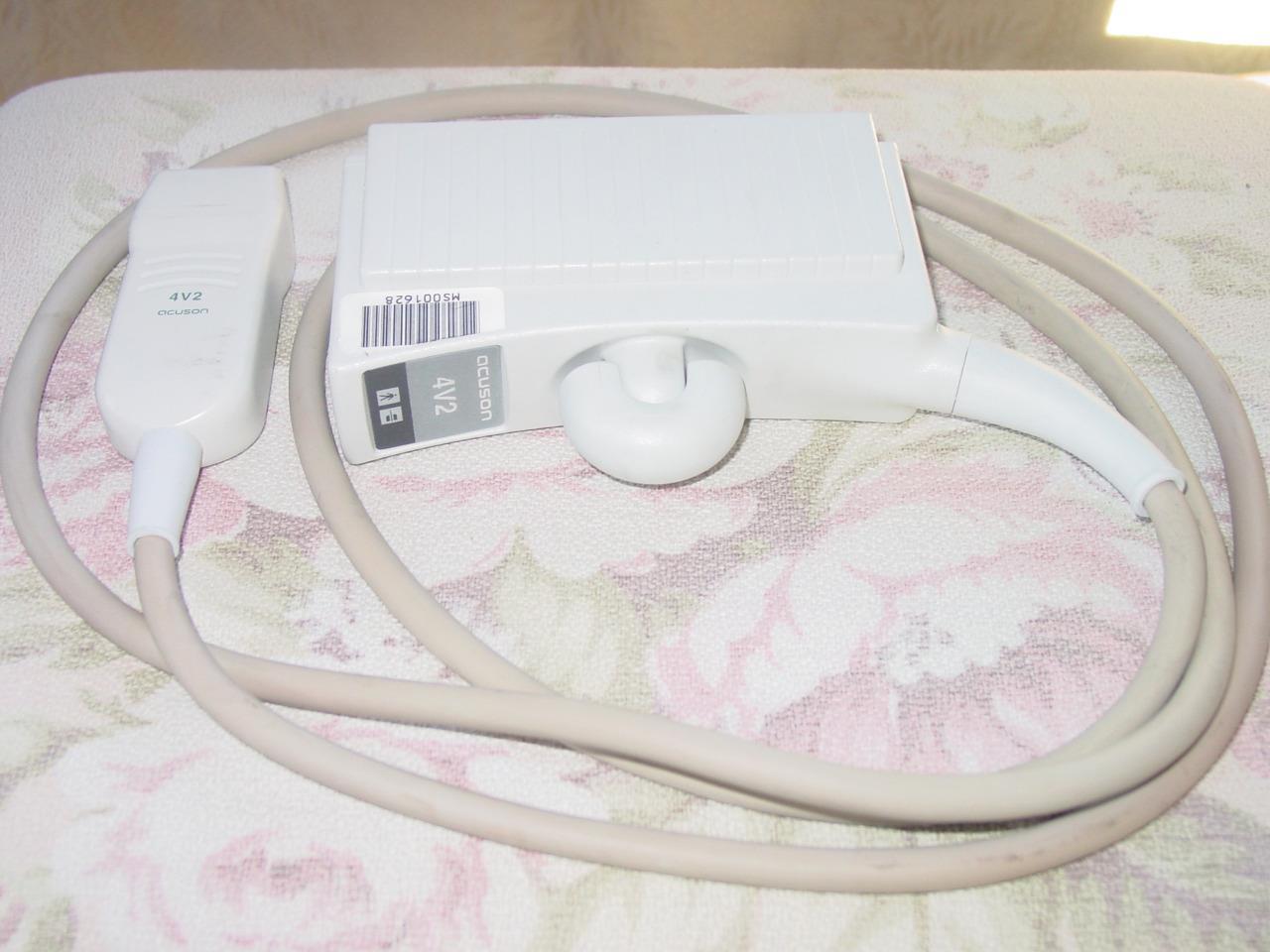 Acuson 4V2 Ultrasound Transducer Probe DIAGNOSTIC ULTRASOUND MACHINES FOR SALE