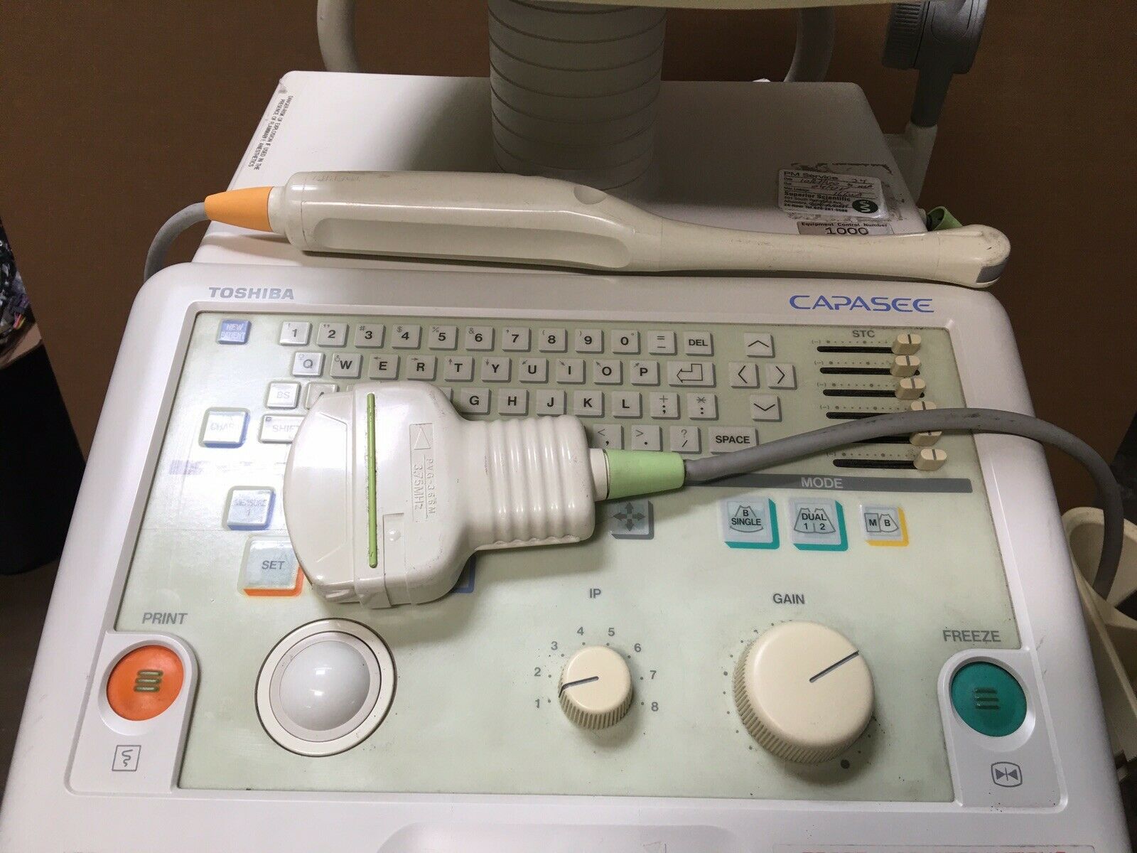 Toshiba Capasee | Medical Diagnostic Ultrasound System w/ PVG-601V & PVG-366M DIAGNOSTIC ULTRASOUND MACHINES FOR SALE