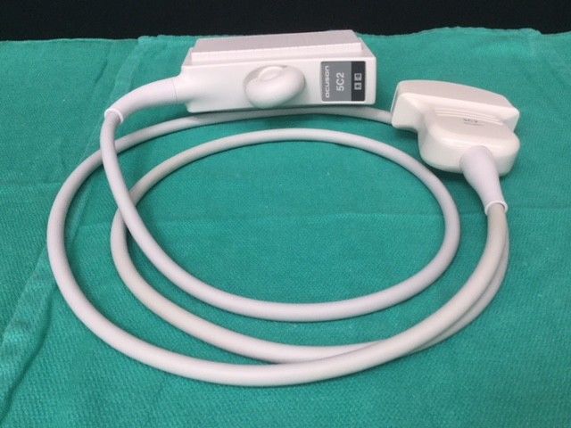 SIEMENS ACUSON 5C2 CONVEX ULTRASOUND TRANSDUCER WITH PROBE *TESTED* DIAGNOSTIC ULTRASOUND MACHINES FOR SALE