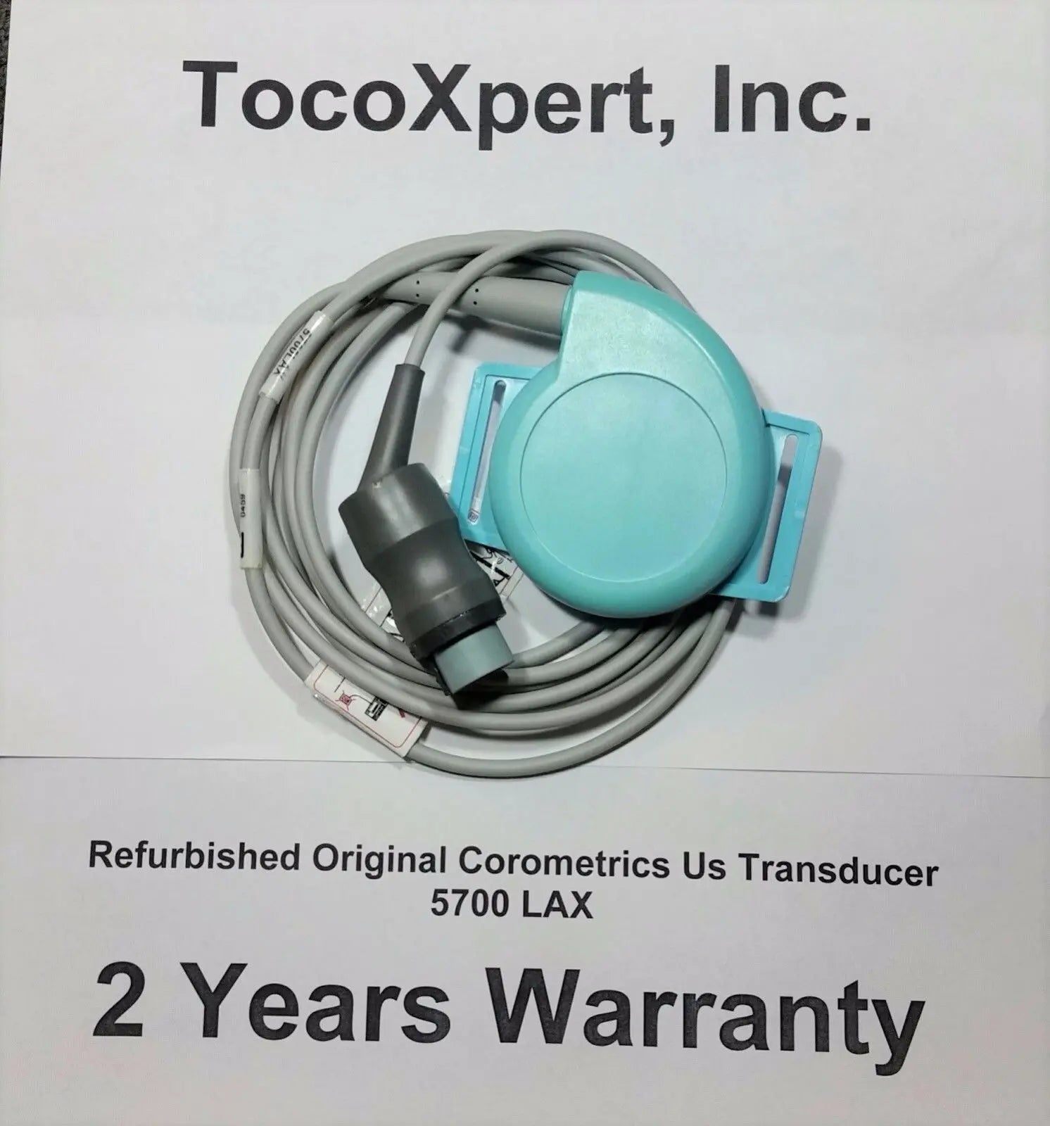 OEM GE Corometrics 5700HAX Nautilus Ultrasound Transducer $249 - 2 YR Warranty ! DIAGNOSTIC ULTRASOUND MACHINES FOR SALE