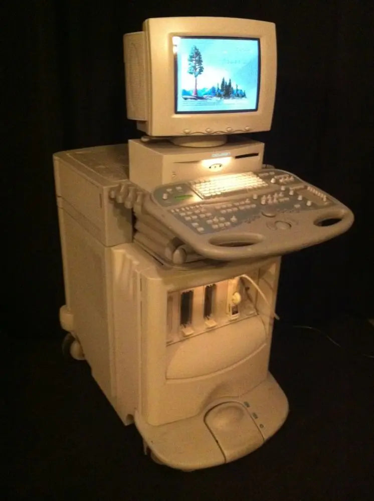 SIEMENS ACUSON ULTRASOUND SYSTEM SEQUOIA 512 MONITOR Very Good Condition 2510 DIAGNOSTIC ULTRASOUND MACHINES FOR SALE