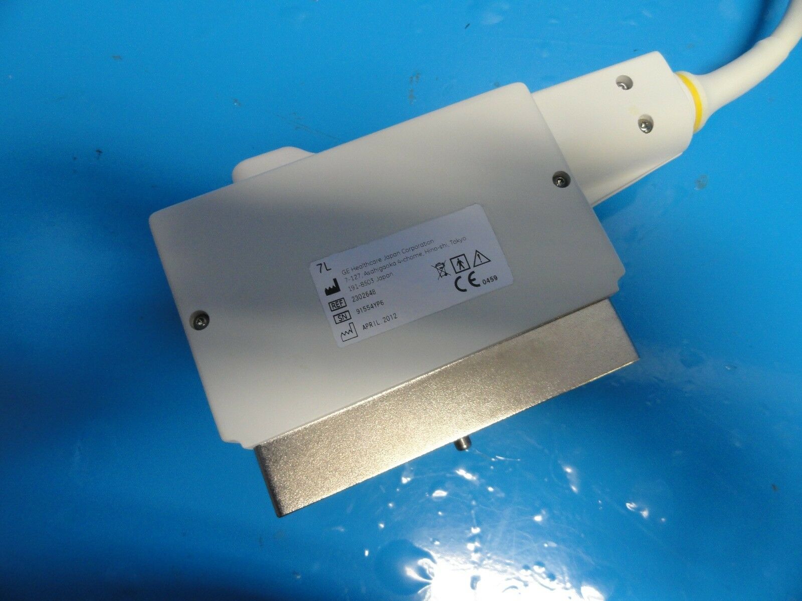 2012 GE 7L Linear Wide Band Array 3.0-7.0MHz Ultrasound Transducer Probe ~ 15346 DIAGNOSTIC ULTRASOUND MACHINES FOR SALE