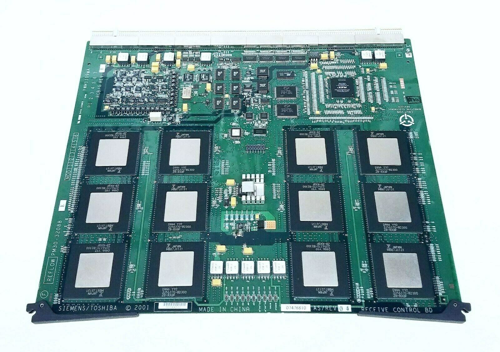 Seimens / Toshiba PM30-32088 Receive Control Board from Aplio 80 Ultrasound DIAGNOSTIC ULTRASOUND MACHINES FOR SALE