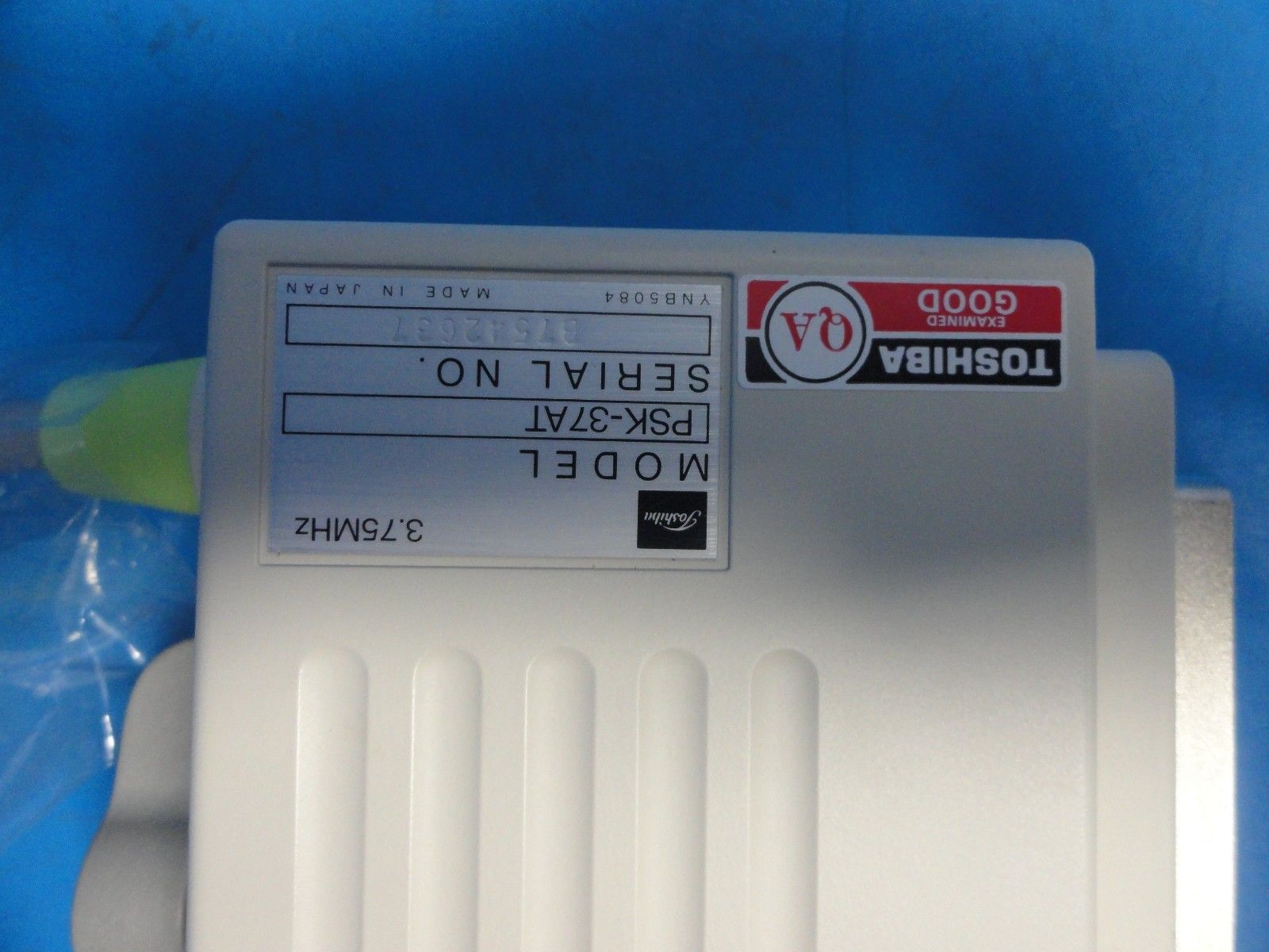 Toshiba PSK-37AT Phased Array Ultrasound Probe for PowerVision 7000 (8951) DIAGNOSTIC ULTRASOUND MACHINES FOR SALE