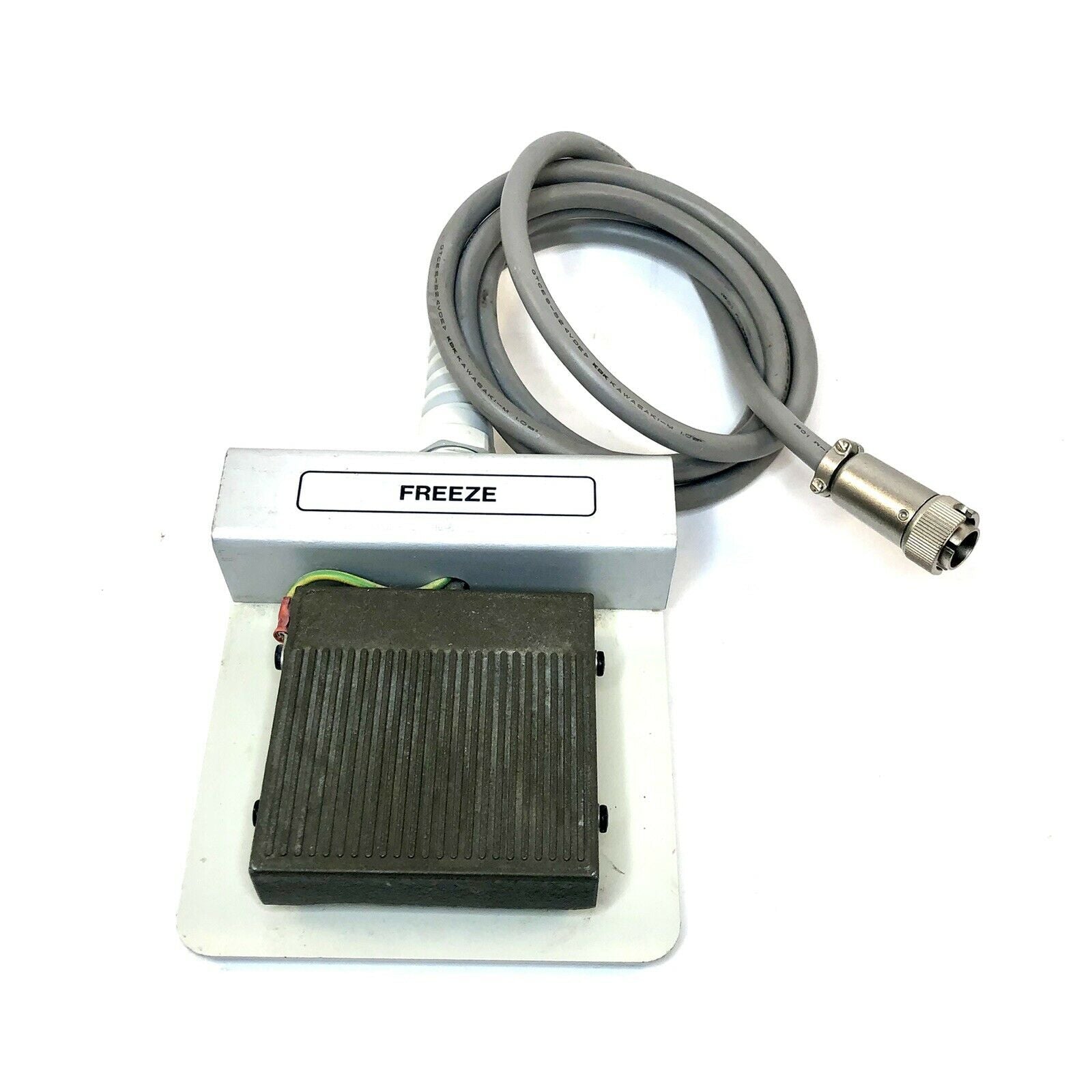 Freeze Foot Switch Pedal for GE Ultrasound Machine - Tested - SHIPS FREE! DIAGNOSTIC ULTRASOUND MACHINES FOR SALE