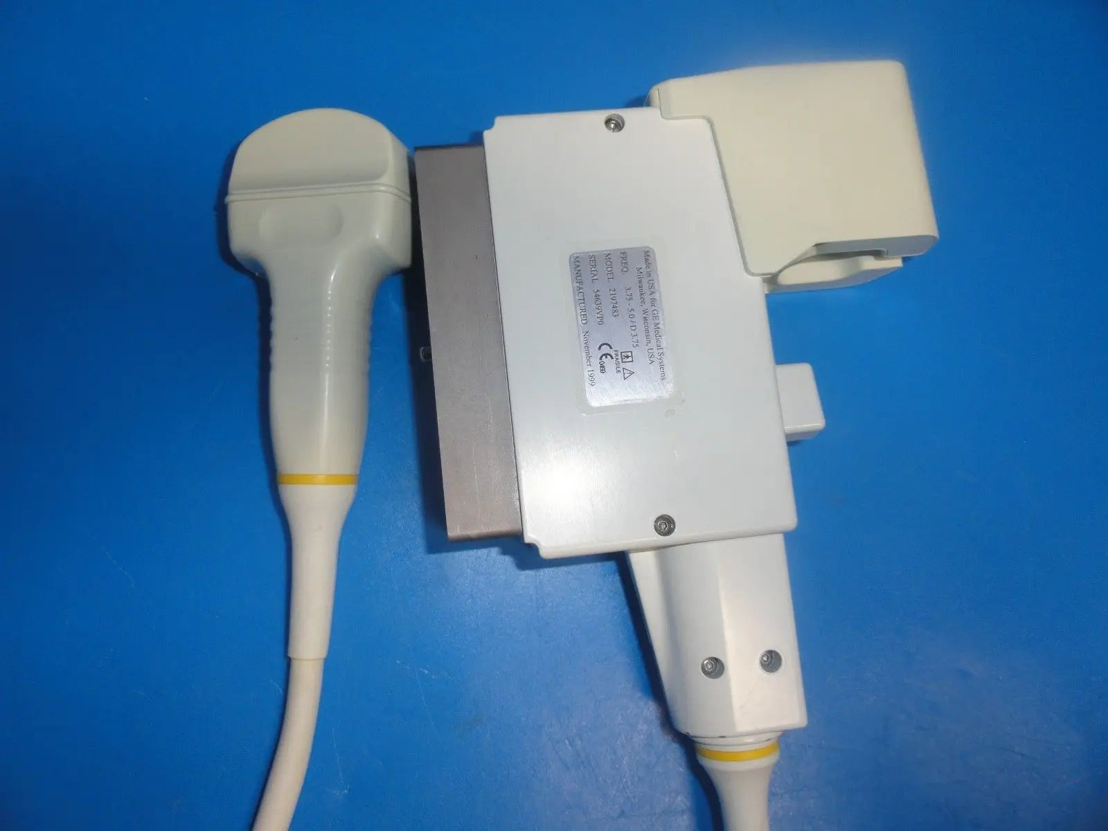 GE 548c Ref 2197483 3.75-5.0 / D 3.75 MHz Convex Ultrasound Transducer (6053 ) DIAGNOSTIC ULTRASOUND MACHINES FOR SALE