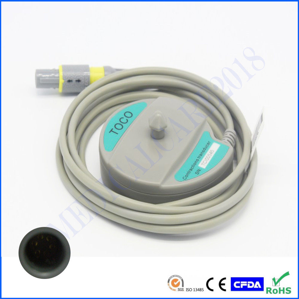 Compatible for Edan / Anke  MS9-01916-A2 Fetal TOCO Transducer, Redal 6pin DIAGNOSTIC ULTRASOUND MACHINES FOR SALE