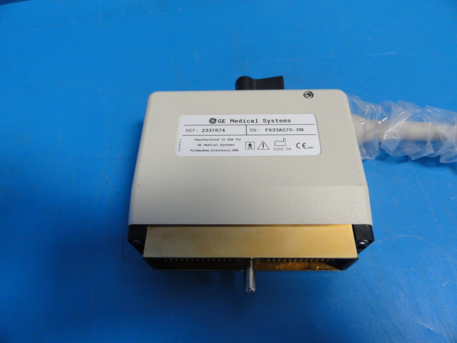 2002 GE AC-C3 P/N 2337674 Convex Array Probe for Acuson 128XP/Aspen (10019) DIAGNOSTIC ULTRASOUND MACHINES FOR SALE