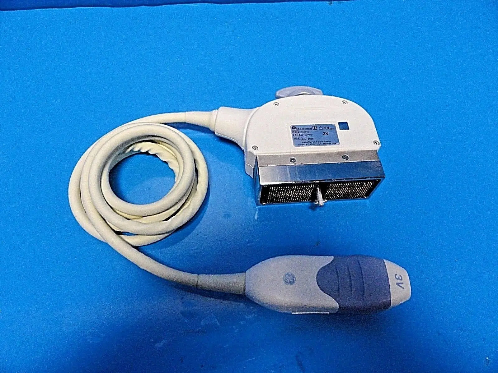 GE 3V P/N 2403680 4D Sector Array Ultrasound Transducer Probe ~13793 DIAGNOSTIC ULTRASOUND MACHINES FOR SALE