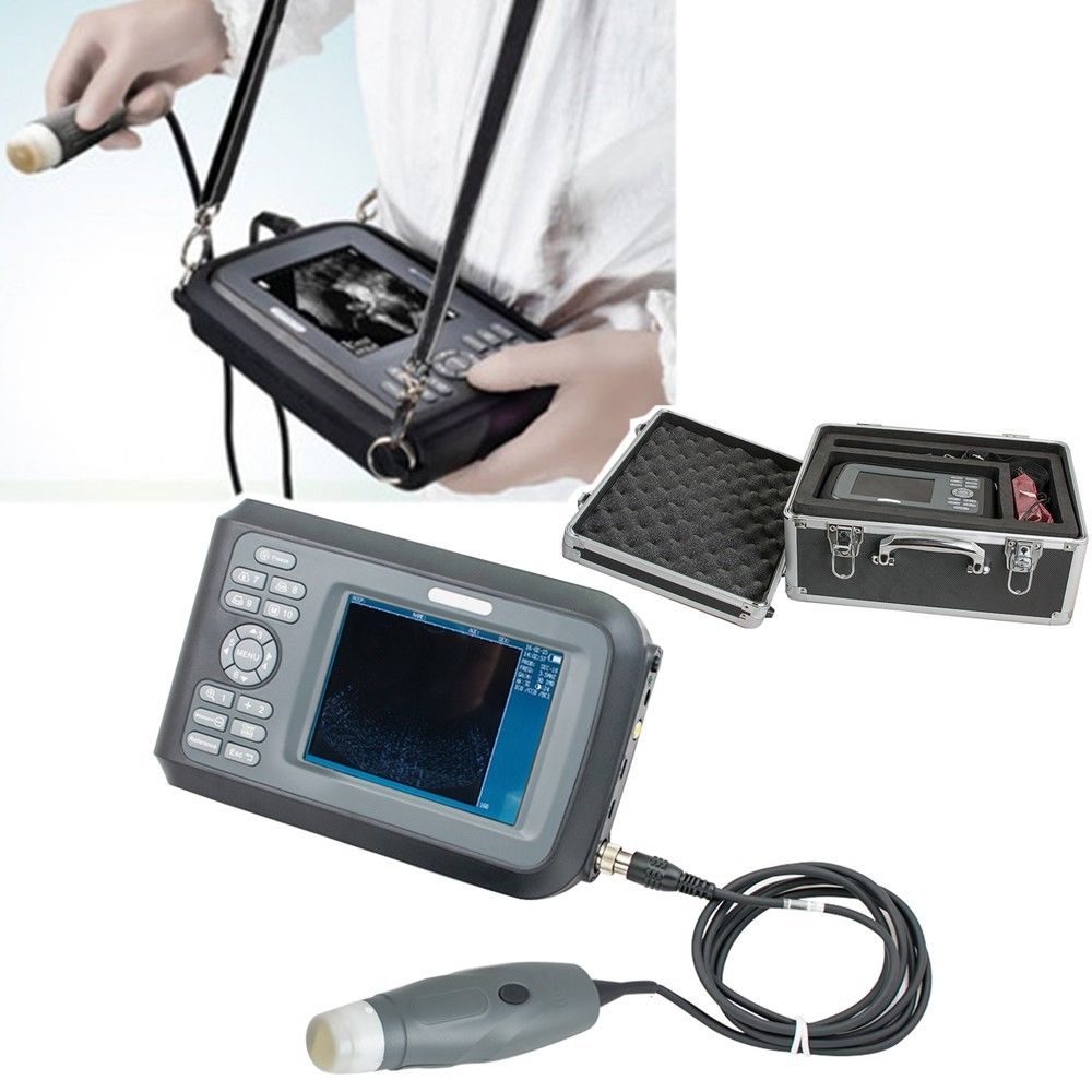 Portable Handheld Veterinary Ultrasound Scanner Machine Animal Case water -proof 190891552754 DIAGNOSTIC ULTRASOUND MACHINES FOR SALE