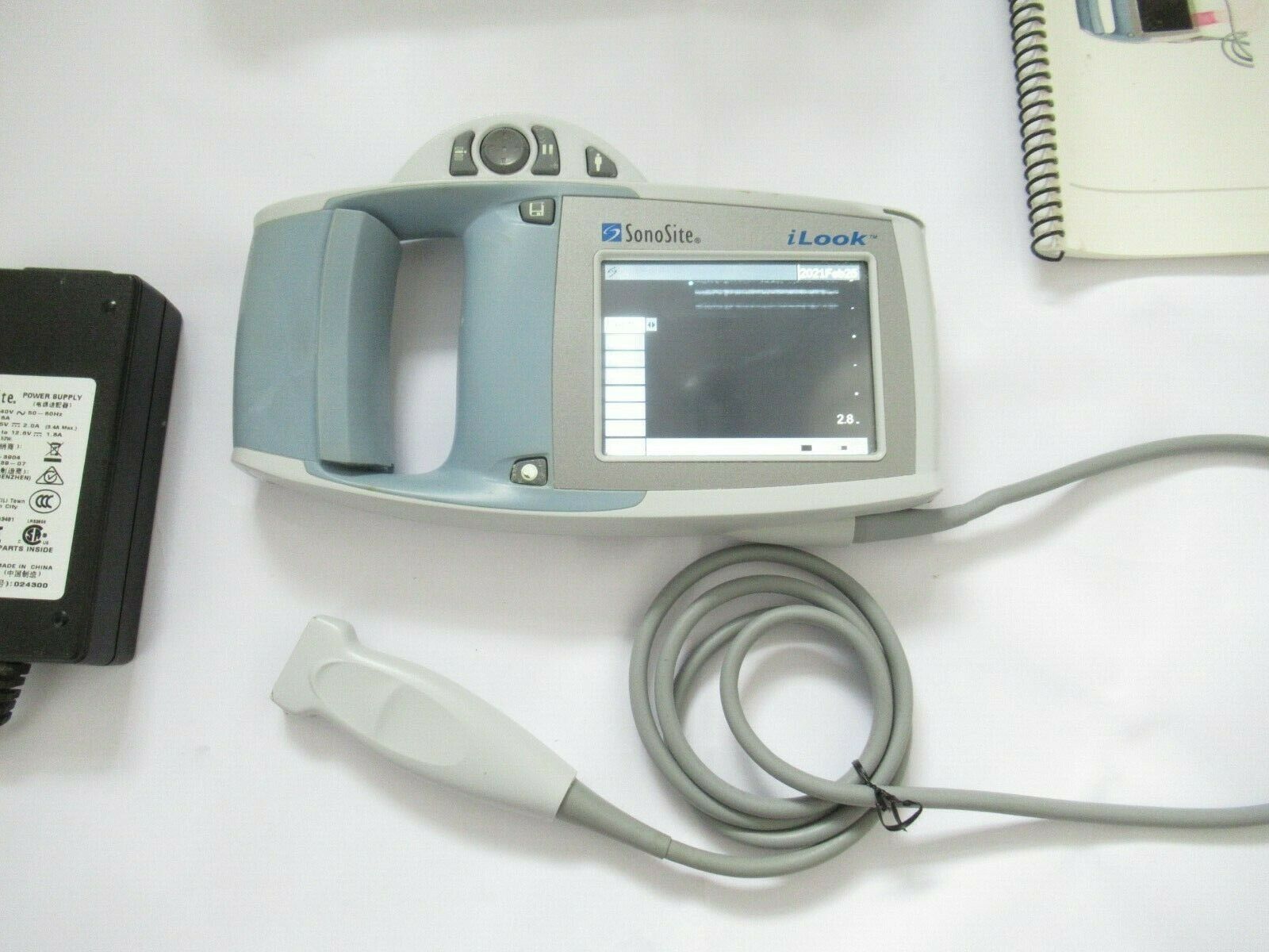 SONOSITE iLOOK 25 PORTABLE ULTRASOUND IMAGING DOPPLER SCANNER L25 VASCULAR PROBE DIAGNOSTIC ULTRASOUND MACHINES FOR SALE