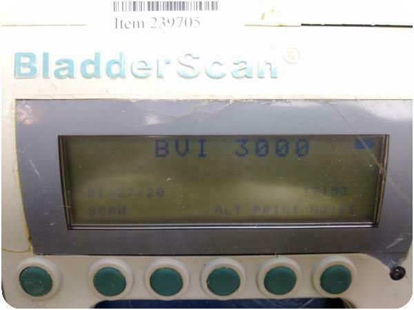 DIAGNOSTIC ULTRASOUND BVI 3000 0570-0090 BLADDERSCAN @ (239705) DIAGNOSTIC ULTRASOUND MACHINES FOR SALE