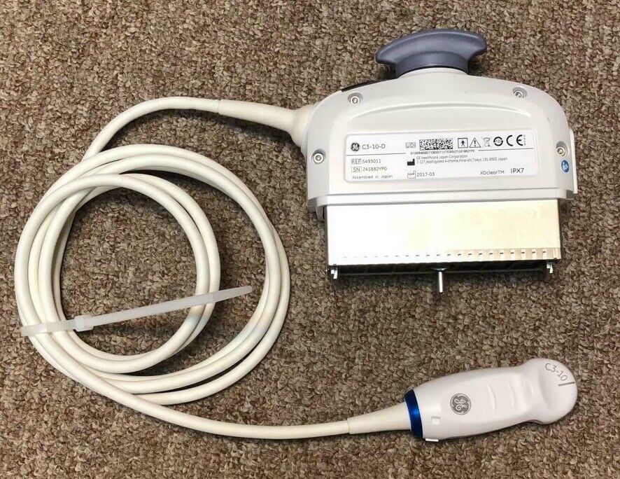 GE C3-10-D Ultrasound Probe / Transducer DIAGNOSTIC ULTRASOUND MACHINES FOR SALE