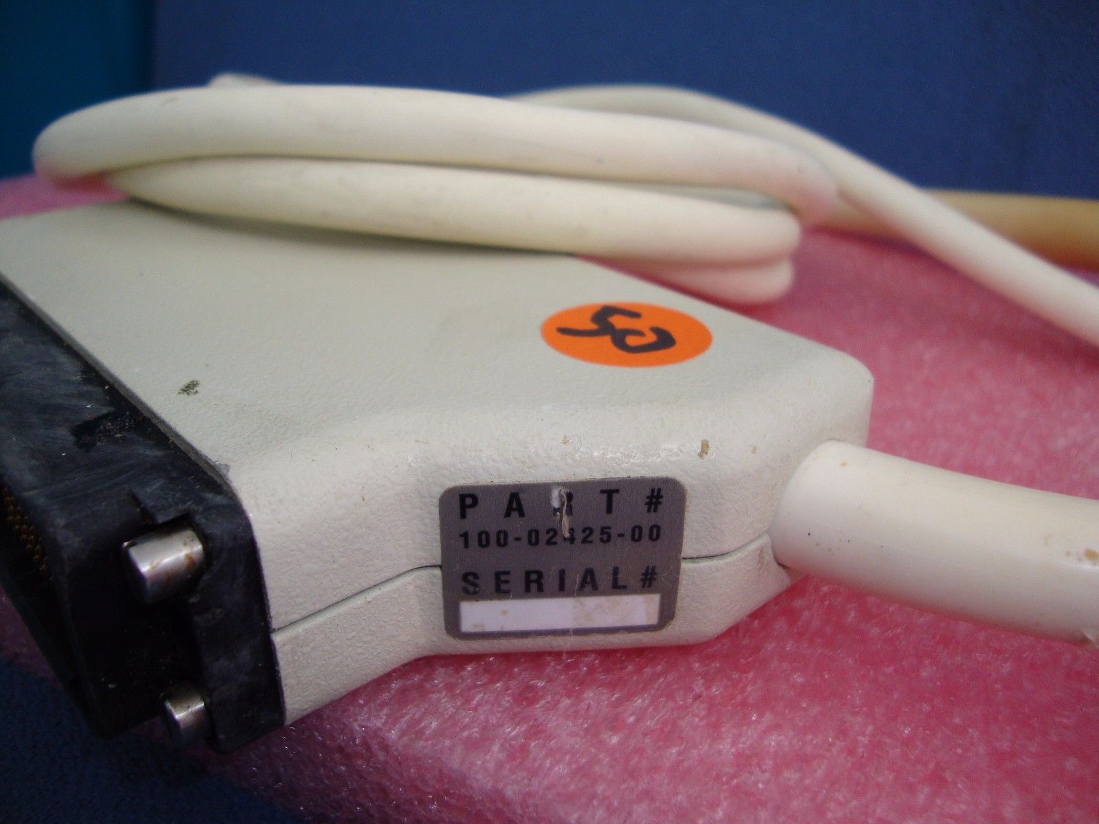 Diasonics 5.0 MI LA P/N 100-02425-00 Linear Array Probe for Synergy DIAGNOSTIC ULTRASOUND MACHINES FOR SALE